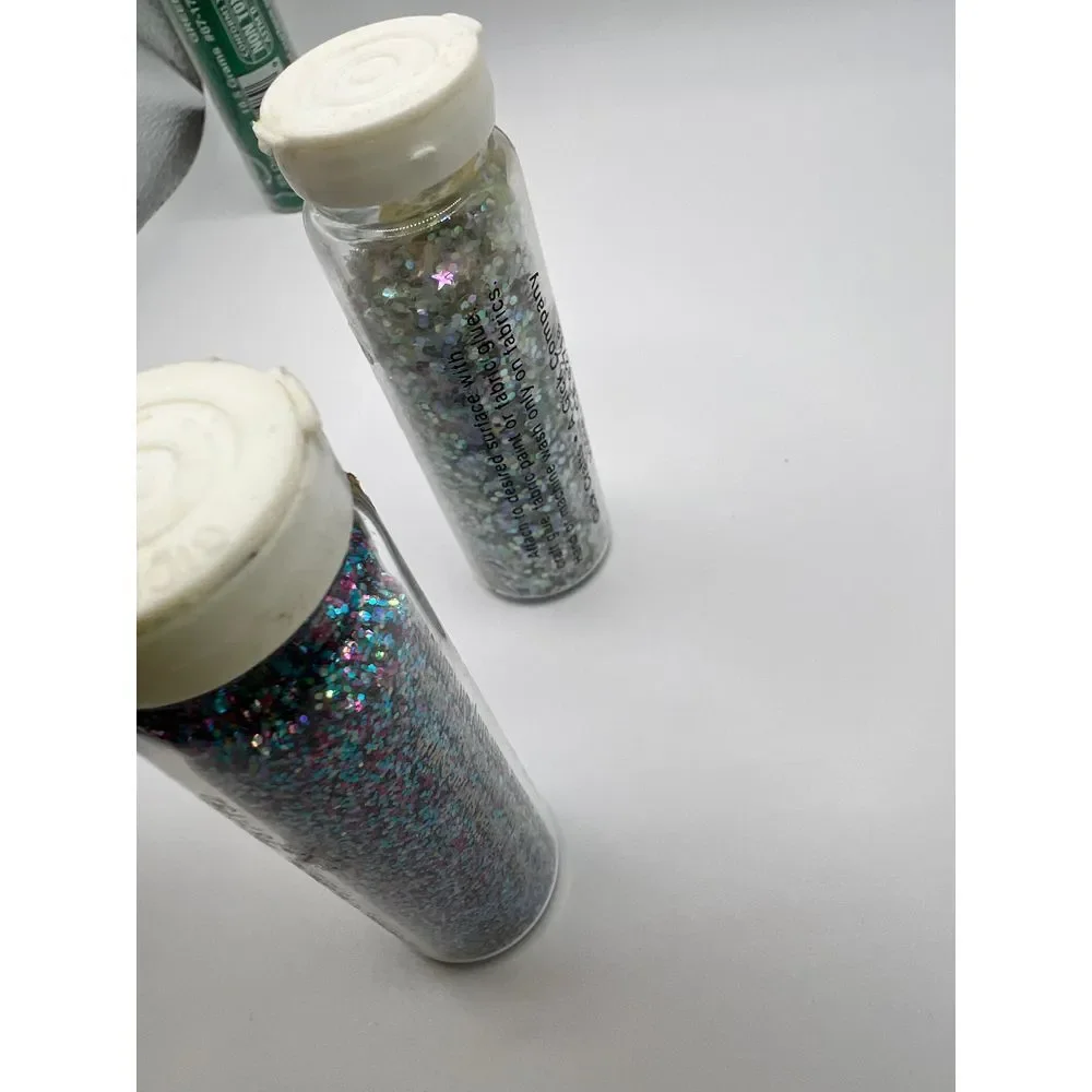 Lot of 5 Gick Crafts Glitter Multi Color, Fine, Prisma Stardust Arts &‎ Crafts